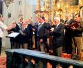 Bild: mab
Der Männerchor des Sängerbundes 1861 aus Schwandorf gastierte in der Alten Pfarrkirche beim Geistlichen Abendkonzert.