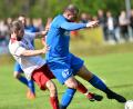 Bild: A. Schwarzmeier
In der ersten Runde setzte sich der FV Vilseck (im Bild rechts Torjäger Oktay Türksever) gegen die SpVgg Vohenstrauß (Bild) durch, im zweiten Relegationsspiel geht es gegen den Vizemeister der Kreisliga West Schwandorf, den SC Ettmannsdorf II.