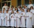 Bild: wrt
Erstkommunion in St. Emmeram in Windischeschenbach. 18 Kinder begehen dort den Festtag.