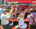 Bild: adj
Tolle Stimmung bei herrlichem Sonnenschein beim 10. Bierfest der Freiwlligen Feuwerwehr.