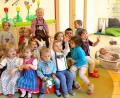 Bild: njn
Mit einem bayerischen Fest schlossen die Projektwochen der städtischen Kinderkrippe.