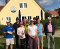 Bild: exb
Die erfolgreichsten Teilnehmer des Turniers – von links Jan-Marco Böckelmann, Dietmar Rausch, Christina Höfer, Peter Franz, Margit Werner, Andreas Kunz, Sandra Gretschel und Präsident Wolfgang Ries.