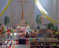 Bild: twi
Im festlichen Jubiläumsgottesdienst spielten die Kinder in eindrucksvoller Weise die biblische Geschichte von Noahs Arche und der Rettung vor der Sintflut nach.