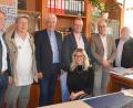 Bild: Kunz
FDP, Freie Wähler und Bürgerliste stehen hinter ihrer neuen Sekretärin und Büroleiterin Michelle Wegmann.