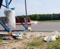 Bild: mab
Das muss nicht sein: Eine vermüllte Skateranlage beim Naherholungsgebiet.