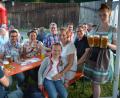 Bild: jr
Eine gute Stimmung herrschte an beiden Tagen beim Dorffest in Groschlattengrün.