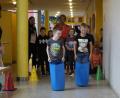 Bild: arw
So schnell wie möglich beim Sackhüpfen das Ziel erreichen: Die Kinder der St.-Felix-Schule schlagen sich wacker im "Fit4future"-Parcours. Die Stationen sind über das Schulhaus verteilt.