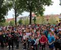 Bild: cs
Die Auerbacher Grund- und Mittelschüler feiern ihr Schulfest zum ersten Mal gemeinsam.