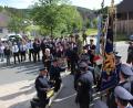 Bild: aun
Vorsitzender Uwe Preißler und Festleiter Johann Neidl (knieend) trafen dem KSK Utzenhofen die Bitte zur Übernahme der Patenschaft an.