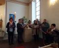 Bild: bur
Der neu gegründete Chor der Hospizhelferinnen gestaltete den Gedenkgottesdienst musikalisch.