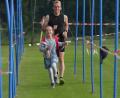 Bild: jub
Die Kleinsten machen den Auftakt beim Burglauf in Flossenbürg.