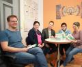 Bild: njn
Schulleiterin Hannelore Doleschal (Zweite von rechts) mit den Lehrkräften (von links) Michael Werner, Manuela Ruf, Matthias Dumler und Kerstin Hörl.