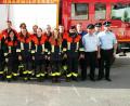 Bild: ast
Die Feuerwehr Oberwildenau absoliviert Leistungsprüfung