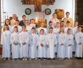 Bild: exb
19 Kinder feierten in der Pfarrkirche in Dürnsricht ihre feierliche Erstkommunion.