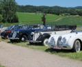 Bild: kar
Zahlreiche Autos der Oldtimerfreunde Vohenstrauß legten am Pfingstsonntag bei ihrer Ausfahrt einen Zwischenstopp auf Schloss Guteneck ein.