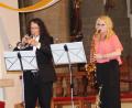 Bild: weu
Sonja und Karlheinz Höflich begeisterten als „Duopoli“ mit ihrem Konzert „Delikatezza“ in der Stadtpfarrkirche.