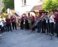 Bild: rrd
Der Posaunenchor eröffnet und beschließt das Konzert.