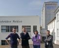 Bild: tr
Die Führungsspitze der Tuchfabrik Mehler von links: Maximilian, Ludwig, Edith und Paulus Mehler.