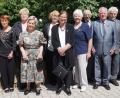 Bild: weu
Zehn Damen und Herren der evangelischen Kirchengemeinde feierten mit Pfarrer Schlinke ihre Jubelkonfirmation.