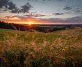 Bild: pml
Der Sonnenuntergang über Kohlberg: Ein Schauspiel, das in dieser Pracht nur die Natur bietet.