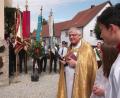 Bild: trj
Weihe des Gedenksteins anlässlich der 950 Jahr Feier.
