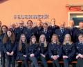 Bild: jml
Die Feuerwehrleute in Hannersgrün haben allen Grund zum Strahlen. 14 Teilnehmer absolvierten erfolgreich die Leistungsprüfung, darunter sechs ganz junge Damen.
