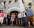 Bild: Stephan Huber
Über das Nachtleben in Amberg sprechen, das wollte die SPD-Bürgemeisterkandidatin Birgit Fruth (Siebte von links) mit Wirten und Anwohnern der Altstadt.