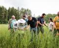 Bild: dmra
Begutachten der Blühwiese, durch den LBV Amberg-Sulzbach, Bienenzuchtverein Sulzbach Rosenberg und den Schülern des Schulbienenprojekts