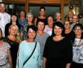 Bild: gf
Der neue Vorstand der Frauen-Union mit den Vorsitzenden (vorn, von rechts) Diane Schobert, Birgit Barth, Barbara Gerl, Claudia Kammerl und Renate Amrhein sowie MdL Harald Schwartz (hinten rechts), dem JU-Kreisvorsitzenden Henner Wasmuth (hinten links) und der stellvertretenden FU-Bezirksvorsitzenden Susanne Plank (Zweite von links).