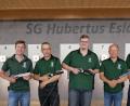 Bild: gz
Das Pistolenteam der SG Hubertus mit (von links) Fabian Wild, Klaus Härtl, Daniel Biermeier, Markus Brenner und Christian Wild kurz vor dem Aufstieg in die Oberpfalzliga.