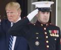 Bild: Alex Brandon/AP/dpa
Donald Trump hat nach einem Bericht der "New York Times" Luftangriffe auf den Iran gebilligt, diese dann aber in der Nacht zum Freitag abrupt gestoppt.