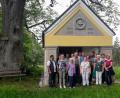 Bild: exb
An der Kapelle gruppierten sich die Teilnehmer zum Erinnerungsbild.
