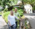 Bild: Gabi Schönberger
Bianca Albrecht und Werner Wenzel sind die neuen Pächter der Traditionsgaststätte "Hubertus" am "Burgstall" in Weiden.