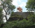 Bild: pi
Die Burgruine Schellenberg, das Wahrzeichen der Gemeinde Georgenberg, erstrahlt in neuem Glanz.
