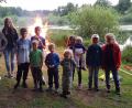 Bild: exb
Das Johannisfeuer der Gemeinschaft St. Georg in Eschenbach.