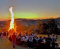 Bild: Hermann Koch
Johannisfeuer über Freudenberg
