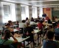 Bild: exb
Die Abschlussschüler der Wirtschaftsschule brüten derzeit über den Prüfungen.