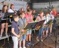 Bild: kro
Die Junior-Combo der KMS spielte beim Frühschoppen auf.