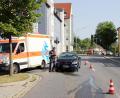 Bild: jma
Nach dem Auffahrunfall ist der Opel Astra einer Grafenwöhrerin beschädigt.