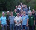 Bild: slh
Den Wanderpokal und viele Sachpreise dazu sahnten die Schützen aus Wernberg-Köblitz ab. Auch die besten Einzelschützen freuten sich über ihre Top-Ergebnisse. Dazu gratulierten Pokalspender Arnold Kimmerl, OSB-Präsident Franz Brunner (Zweiter von links) und Schützenmeister Rudi Schreyer (Zweiter von rechts).