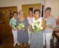 Bild: hm
Die beiden Vorsitzenden Waltraud Gebhard (vorne links) und Renate Cistecky (vorne rechts) wurden wie die Beisitzerinnen Agnes Schreyer (hinten links), Marianne Linek (hinten mitte), Johanna Tischler (hinten links) und Leni Würl (nicht auf dem Bild) verabschiedet.