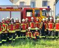 Bild: exb
Die Feuerwehr in neuen Schutzanzügen.