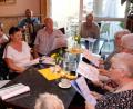Bild: mab
Eine sangesfreudige Runde fand sich im Cafe Beck ein. Organisiert hatte die Veranstaltung der VdK-Ortsverband Schwarzenfeld.