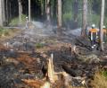 Bild: exb
Eine achtlos weggeworfene Zigarettenkippe oder ein Glas kann zu einem großen Waldbrand führen. Die Feuerwehr mahnt deshalb zur Vorsicht.