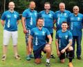 Bild: lst
Das Funktionsteam der SpVgg Ebermannsdorf: (hinten von links): Jörn Henseleit (1. Kassier), Christian Fruth (Zeugwart), Dominik Steup (Chefcoach), Andreas Schmid (1. Vorstand), Gerhard Kriegl (2. Vorstand), Thomas Pospiech (1. Schriftführer). Vorne von links: Marco Günther (Co-Trainer), Maximilian Schmidt (Co-Trainer). Nicht im Bild: Stephan Lehner (Co-Trainer)
