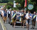 Bild: jr
Die Pechbrunner Burschen führten den Festzug zu ihrem 110-jährigen Bestehen an.