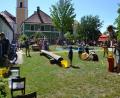 Bild: gi
Gerne wurden die Wasserspiele der Ministranten angenommen.