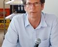 Bild: br
Mit einem riesigen Paket an Zahlen und technischen Details konfrontierte Diplom-Ingenieur Dr. Stefan Haider (unser Bild) den Stadtrat bei der Vorstellung der Entwurfsplanung zur Erweiterung der Kläranlage. Bild