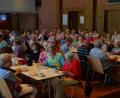 Bild: dob
Viele Senioren kamen in die Stadthalle, um sich über Gefahren an der Haustür, im Internet oder Telefon und darüberhinaus aufklären zu lassen.