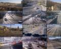 Bild: Marijan Murat/dpa
Bilder diverser Verkehrsüberwachungskamera sind nach der Unterzeichnung der Abschlusserklärung des "Bündnis für Luftreinhaltung" in der Verkehrsleitzentrale Stuttgart auf einem Monitor zu sehen. Das «Bündnis für Luftreinhaltung» will die drohende Ausweitung der Diesel-Fahrverbote in Stuttgart möglichst noch abwenden.